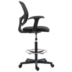 Офис стол Vinsetto с поставка за крака, 5 колелца - Image 8