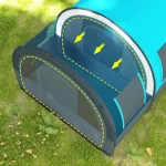 Къмпинг палатка Outsunny за до 6 души, отделни зони - Image 6