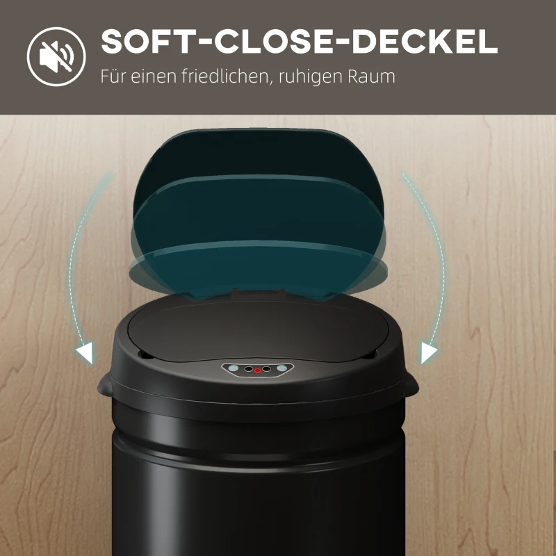 IGGa12198906e98f0.jpg HOMCOM 42-литров сензорен кош за боклук безконтактен - Image 7