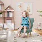 Детско кресло AIYAPLAY, кадифен, за 3-7 г, до 45 кг - Image 6