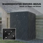 Стойка за дърва за огрев Outsunny, 300 кг, 140 x 70 x 154 см - Image 8