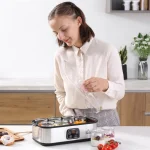 HOMCOM машина за кисело мляко с капак 25 W - Image 6