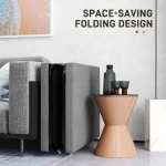 Сгъваемо легло HOMCOM, 70 x 190 см, с матрак от пяна 7 см - Image 4