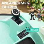 AIYAPLAY Детска електрическа кола, въртене на 360° - Image 6