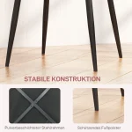 Трапезни столове HOMCOM, Комплект от 4бр 45 x 54 x 87 см - Image 7