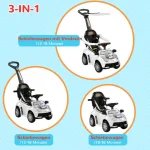 AIYAPLAY 2-в-1 количка за яздене, сенник, светлини, музика - Image 8