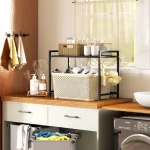 HOMCOM Рафт за микровълнова фурна, 3 куки - Image 7