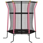 Детски батут HOMCOM, Ø163.5 см, товароносимост до 50 кг - Image 8