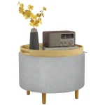 Табуретка HOMCOM, място за съхранение, 56 x 56 x 42 см - Image 2