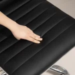 HOMCOM Салонен стол с регулируема височина и облегалка - Image 9