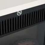 Електрическа камина HOMCOM с нагревател, с LED,600/1200W - Image 9