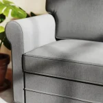 Двуместен диван HOMCOM, плат с имитация на лен - Image 7