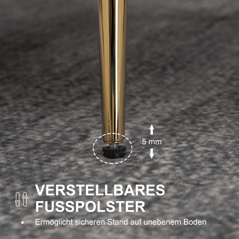 Xcb6af19495229f4a.jpg HOMCOM Тапициран фотьойл с форма на черупка - Image 8