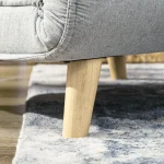 HOMCOM разтегателен стол, регулируема облегалка 6 позиции - Image 10