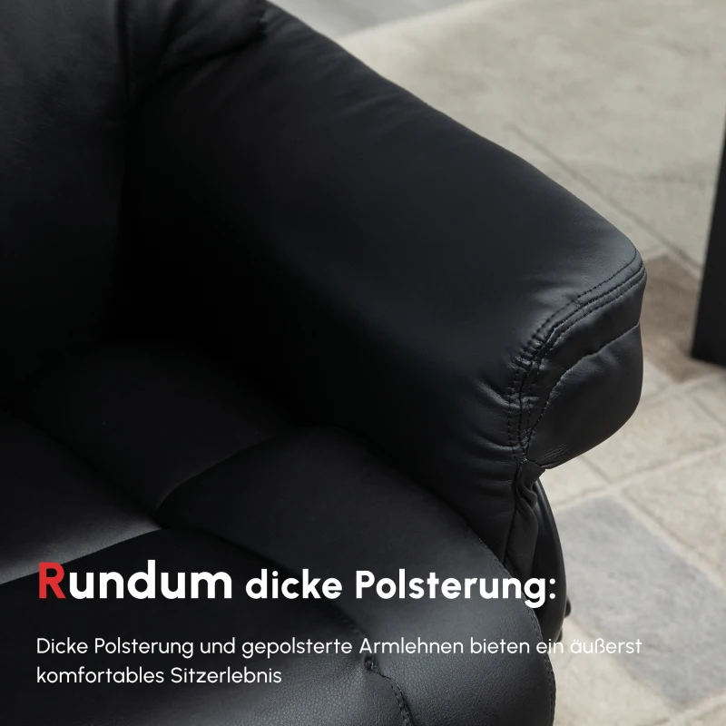 zKF01c19666d7b877.jpg HOMCOM Релаксиращ фотьойл с табуретка - Image 10