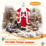 HOMCOM Дядо Коледа 1.15 м Правостоящ с подарък - Image 11