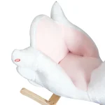 HOMCOM Люлеещ се лебед с предпазен колан, музика, 55 см - Image 4