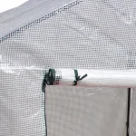 Оранжерия Outsunny с 4 рафта, студена рамка с врати с цип - Image 5