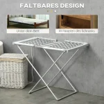 Homcom електрически сушилник за дрехи, 144x53x96см - Image 4