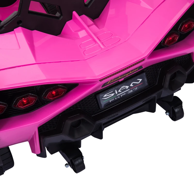 48z3f2197777c45ca.jpg Детска електрическа кола HOMCOM, Lamborghini, 3-5 км/ч - Image 6