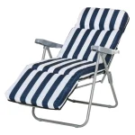 Outsunny 2x Сгъваеми градински стола, 5 позиции 60x75x102см - Image 6