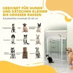 PawHut Врата за домашни любимци с височина 106 см - Image 4