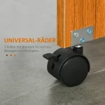 Разтегателна трапезна маса HOMCOM, 120см x 80см x 73см - Image 6