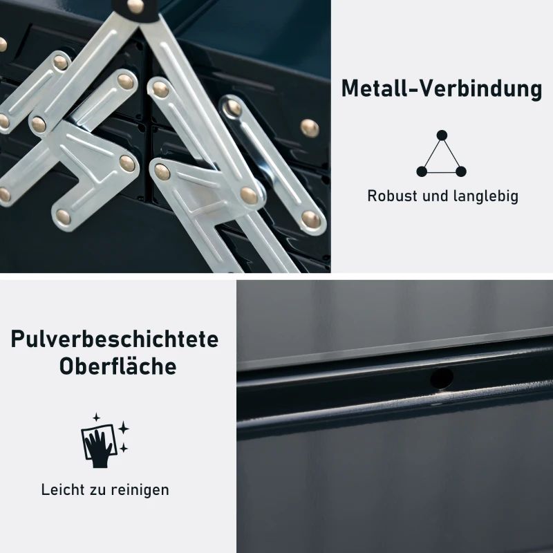 Fhc71918e65c66193.jpg Кутия за инструменти DURHAND, сгъваема, 56 x 20 x 41 см - Image 5