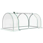 Оранжерия Outsunny с врата, 200 x 100 x 80 см