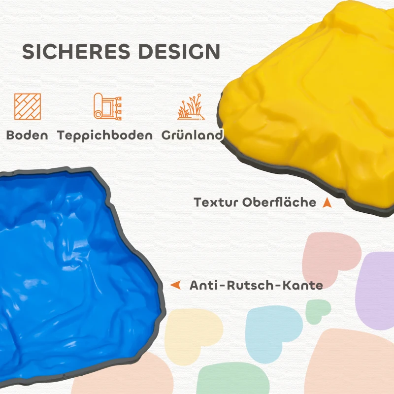 Hqz639194d489ece7.jpg AIYAPLAY 9 неплъзгащи се камъка за балансиране 3-8 г - Image 8