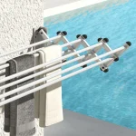 HOMCOM Сушилник за дрехи, алуминиев, регулируем - Image 6