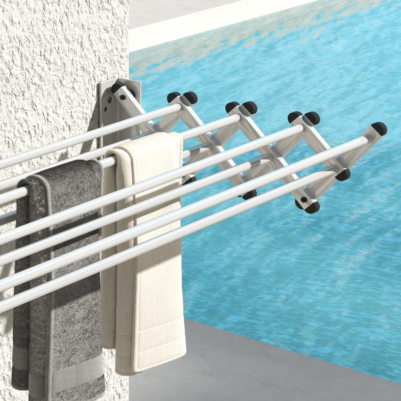 hs050819570549df3.jpg HOMCOM Сушилник за дрехи, алуминиев, регулируем - Image 6