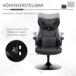 Геймърски стол Vinsetto, люлееща се функция, 67x71x112 см - Image 7