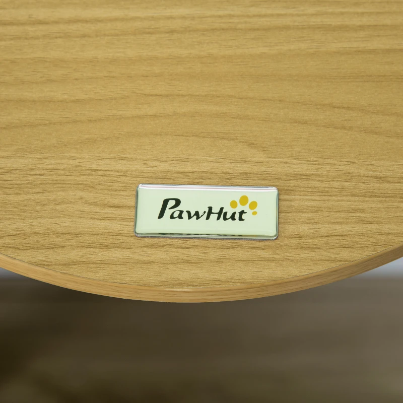 L5978719494632c3b.jpg PawHut Стенно котешко легло със защитен ръб и възглавница - Image 4