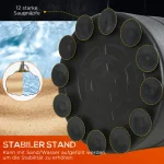 HOMCOM Самостоятелен боксов чувал 170см с осн от вендуза - Image 5