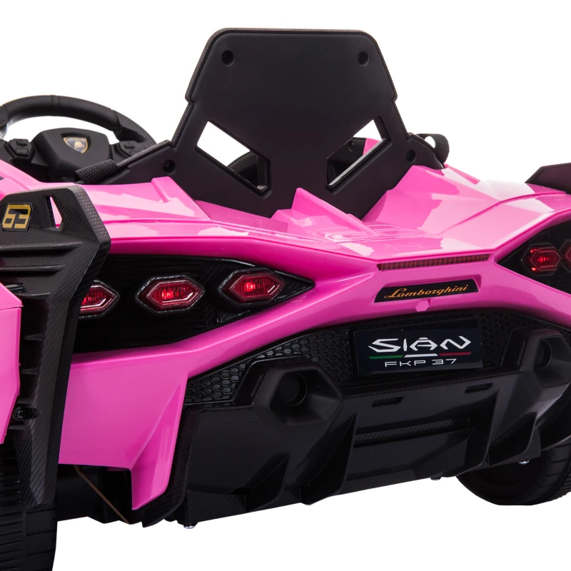Mnua09197777c45b9.jpg Детска електрическа кола HOMCOM, Lamborghini, 3-5 км/ч - Image 14