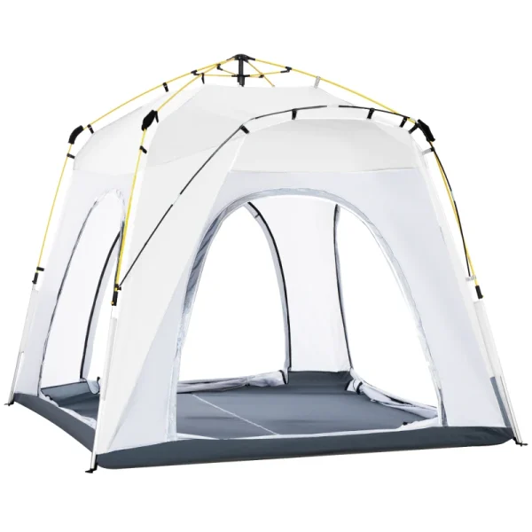 Палатка Outsunny Pop-Up Dome за 4 души, лека, UV 50+