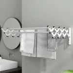 HOMCOM Сушилник за дрехи, алуминиев, регулируем - Image 7