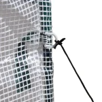 Оранжерия Outsunny с 4 рафта, студена рамка с врати с цип - Image 10