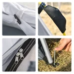 Палатка Outsunny Pop-Up Dome за 4 души, лека, UV 50+ - Image 9