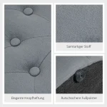 Табуретка HOMCOM, кръгла, с отделение за съхранение - Image 10